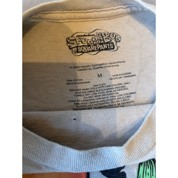 Nickelodeon Spongbob and Patrick Howdy 2023 T-Shirt Medium - Picture 2 of 4